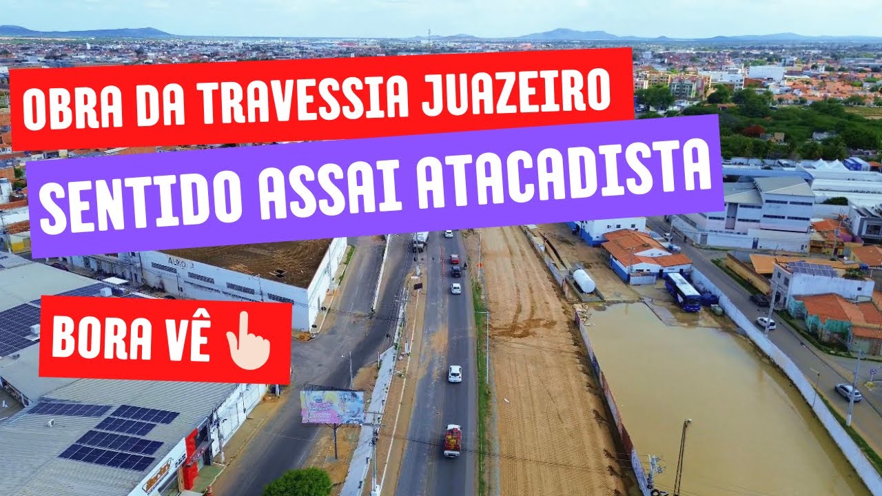 Juazeiro em Obras 🚧 Filmagem no Sentido Contrário! Veja o Progresso Atual!