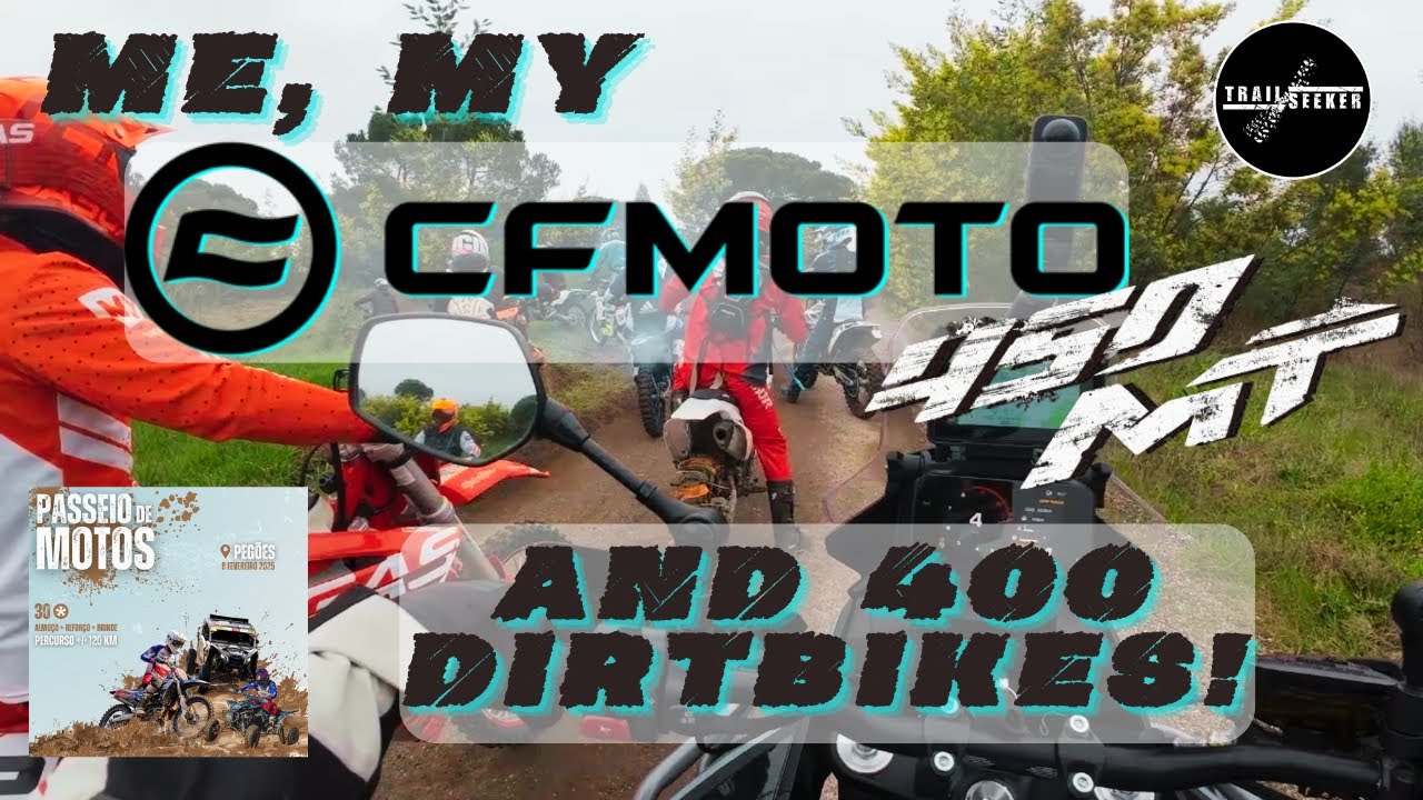 120Km of hard off-road with the 450MT