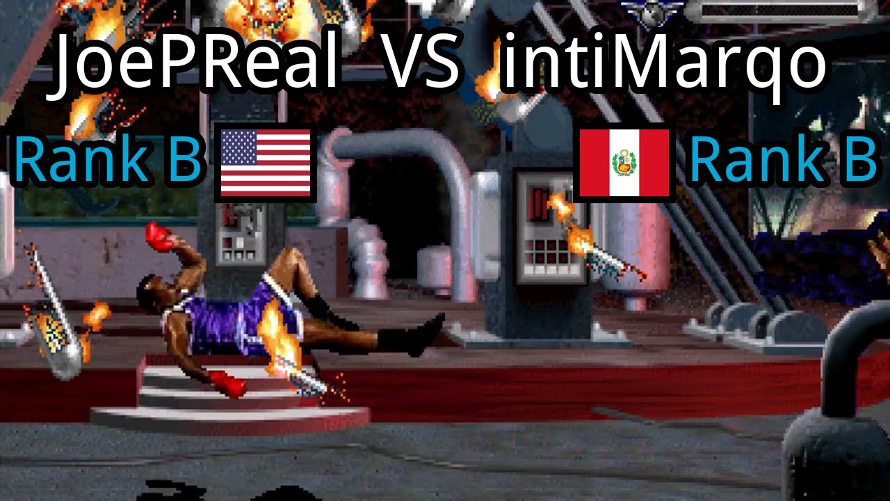 Street Fighter: The Movie: JoePReal (US, Rank B)  vs intiMarqo (PE, Rank B)