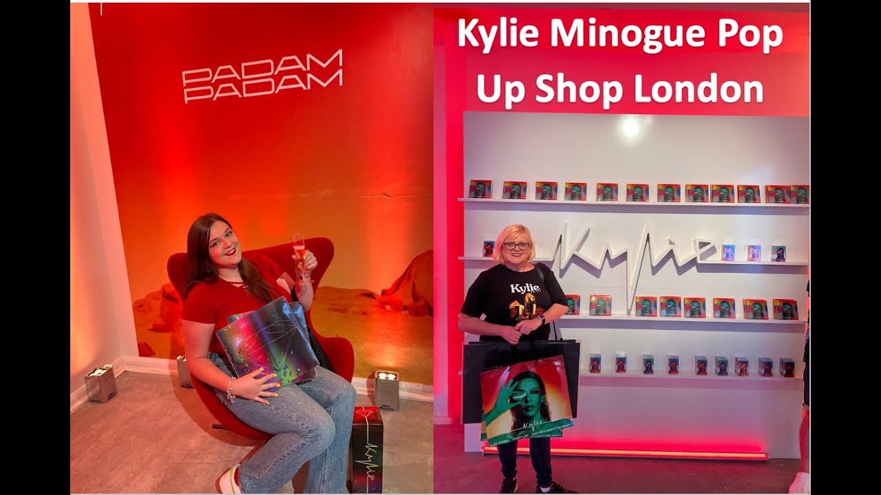 Kylie Minogue London Pop Up Shop | Regent Street | 22nd September | Tension Release Day