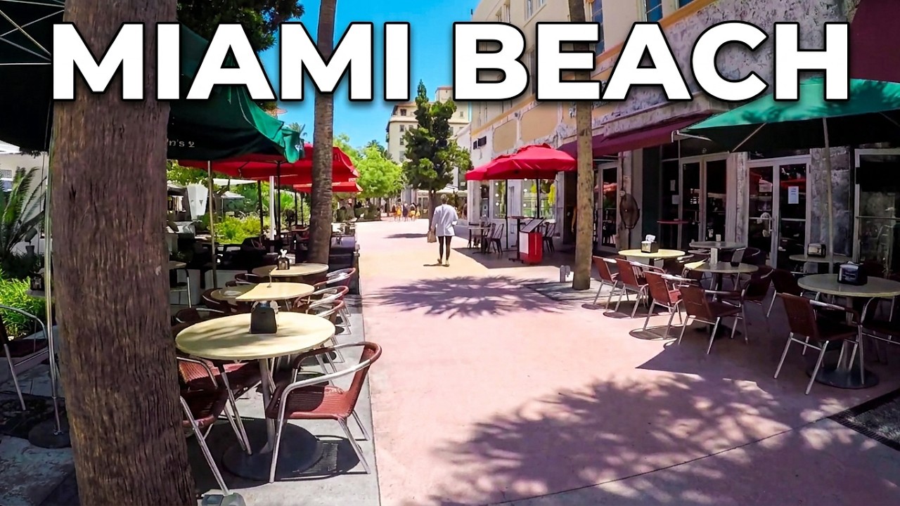 WALKING MIAMI BEACH  - LINCOLN ROAD 2019