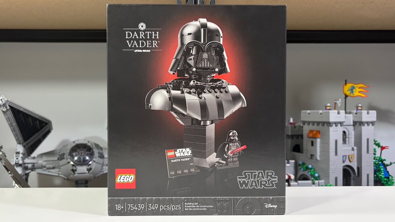 Lego Star Wars Darth Vader Bust Review! 75439