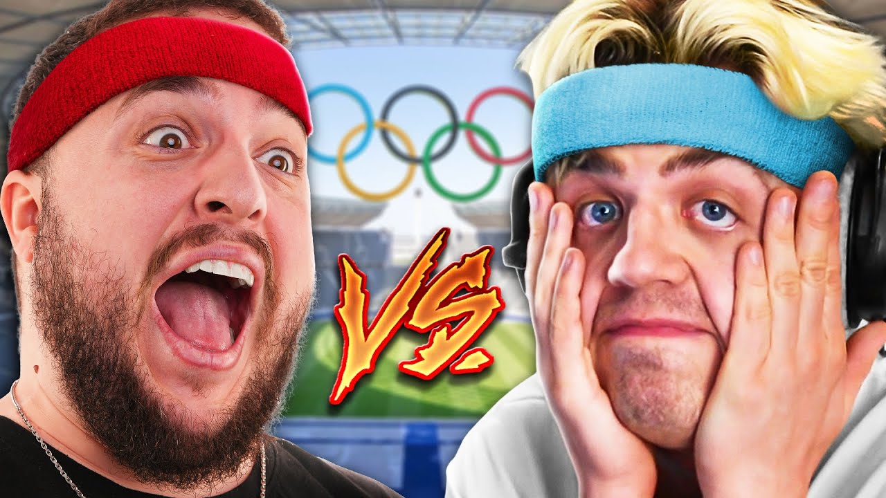 Wir haben das SCHLECHTESTE Olympia-Game gegeneinander gespielt…