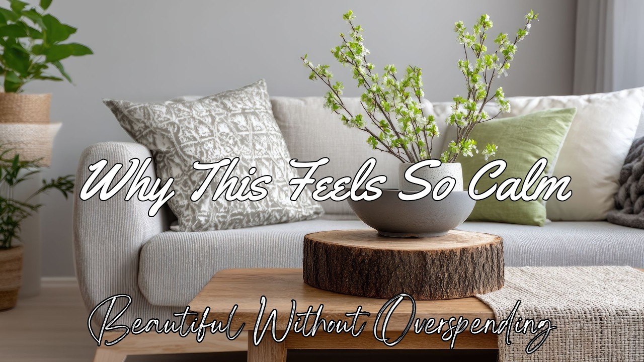 Elegant Farmhouse Spring Decor on a Budget | Timeless & Natural Styling