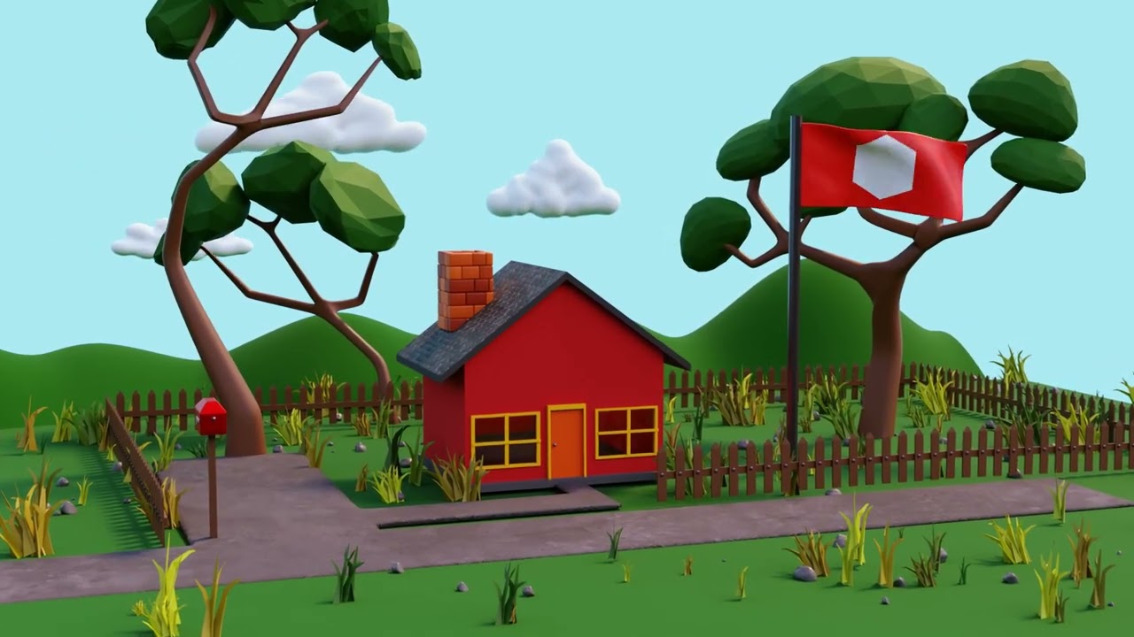 Blender Journey #1 - Little house with animation