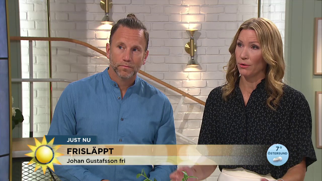 Kidnappade Johan Gustafsson frisläppt efter fem år - Nyhetsmorgon (TV4)