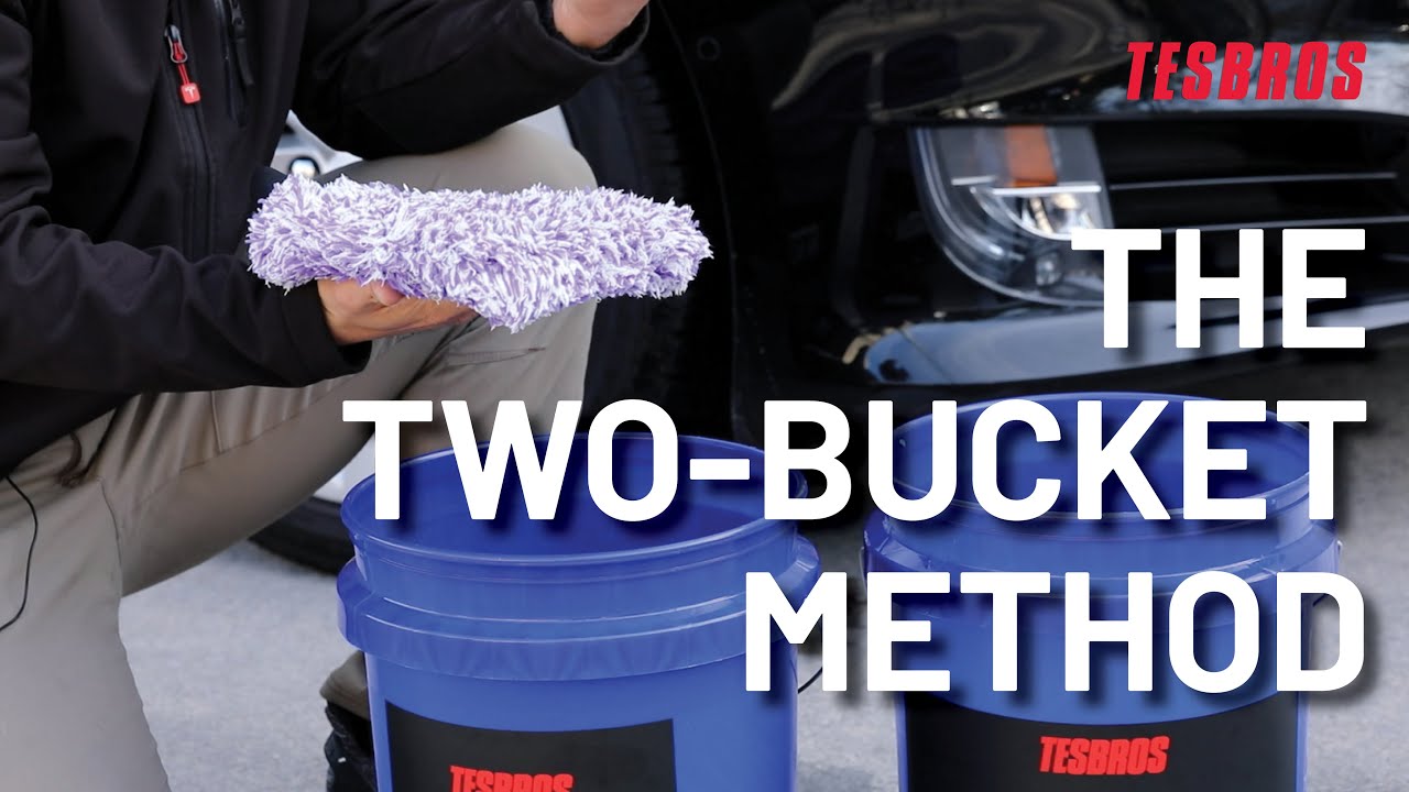 How To Wash Your Tesla Using The Two-Bucket Method