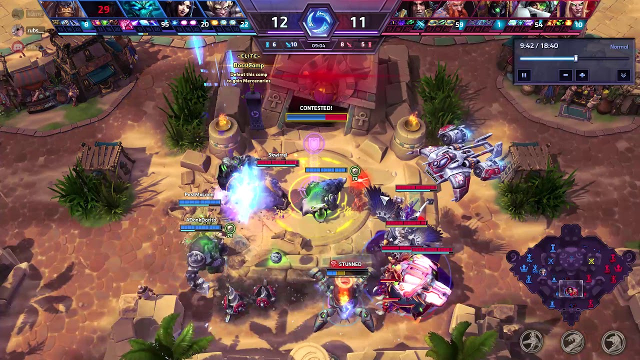 Heroes of the Storm - Lt. Morales Medivac Boss steal