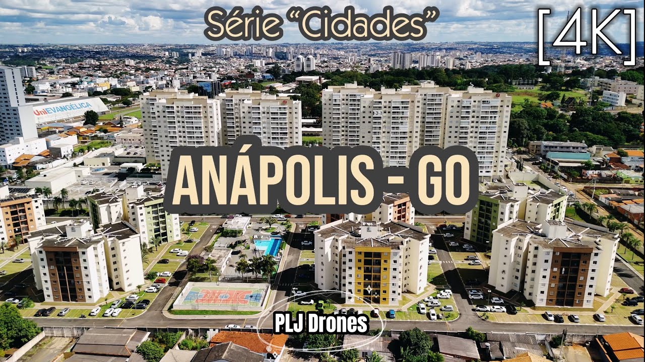 253 - 4K - Drone - Anápolis - Goiás #drone #anapolis  #anápolis #goiás #cidades #cidadesbrasileiras