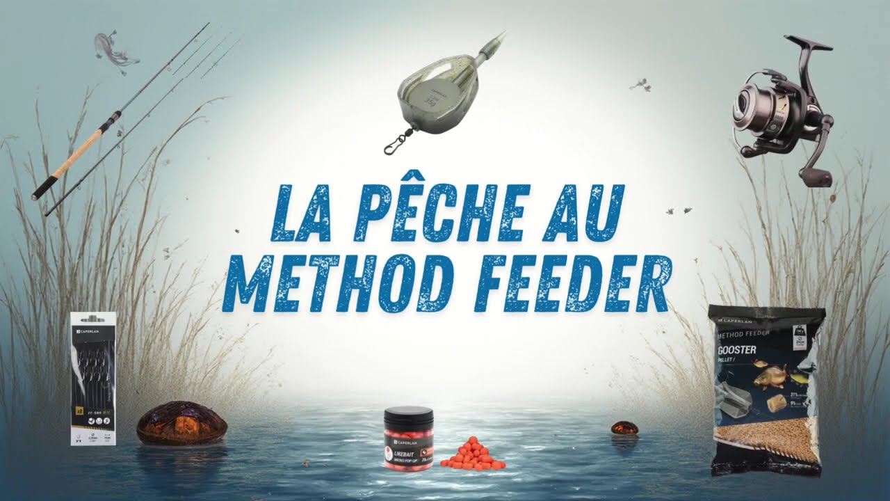 L et S Fishing // Pêche des carpes au Method feeder avec Alain et tout le matériel Decathlon.