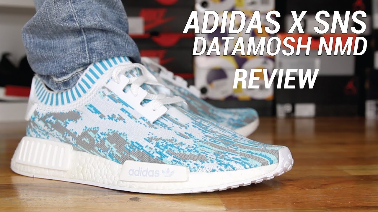 ADIDAS SNS NMD R1 DATAMOSH REVIEW