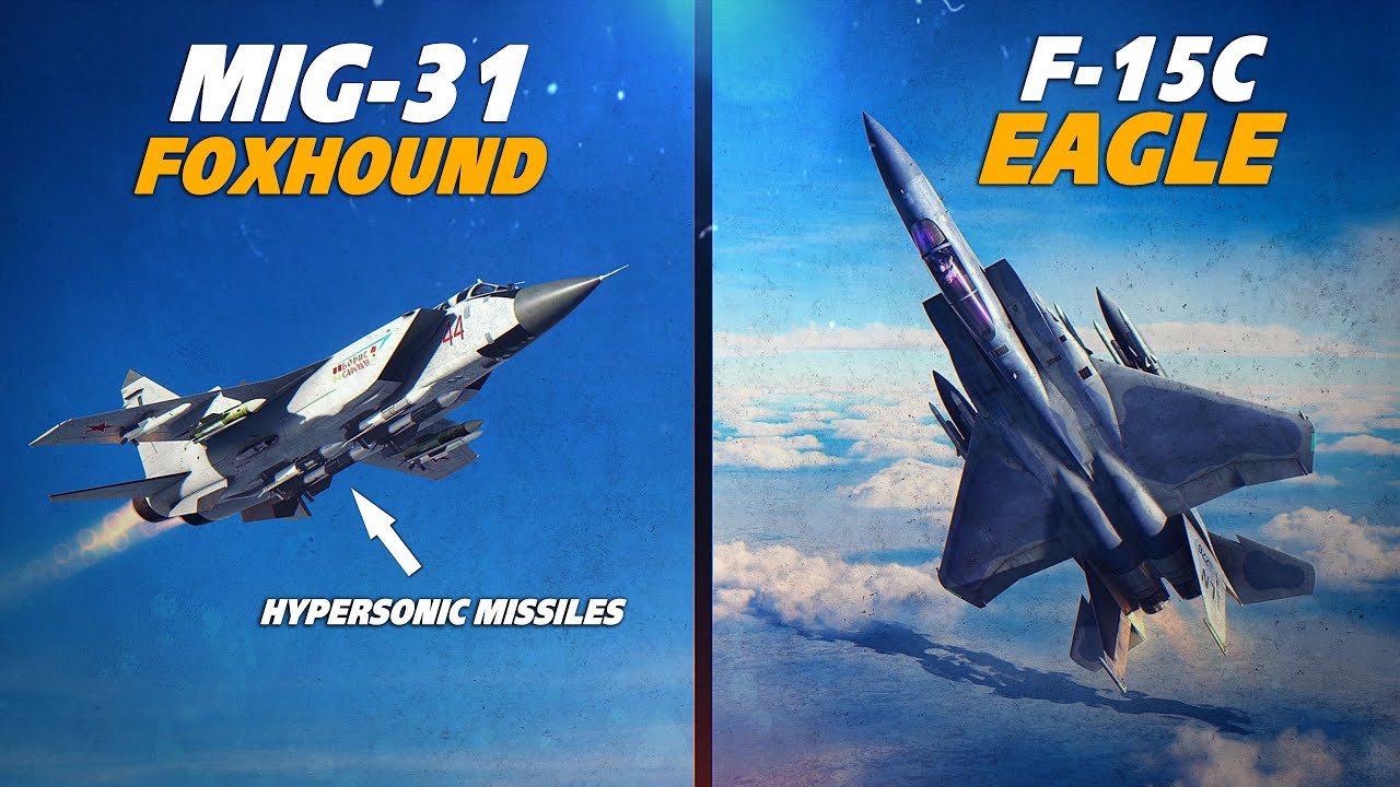 ИСПОЛЬЗОВАНИЕ ТАКТИКИ TOP GUN 2 | МиГ-31 «Фоксхаунд» против F-15 «Игл» | INTERCEPT | Цифровой бое...