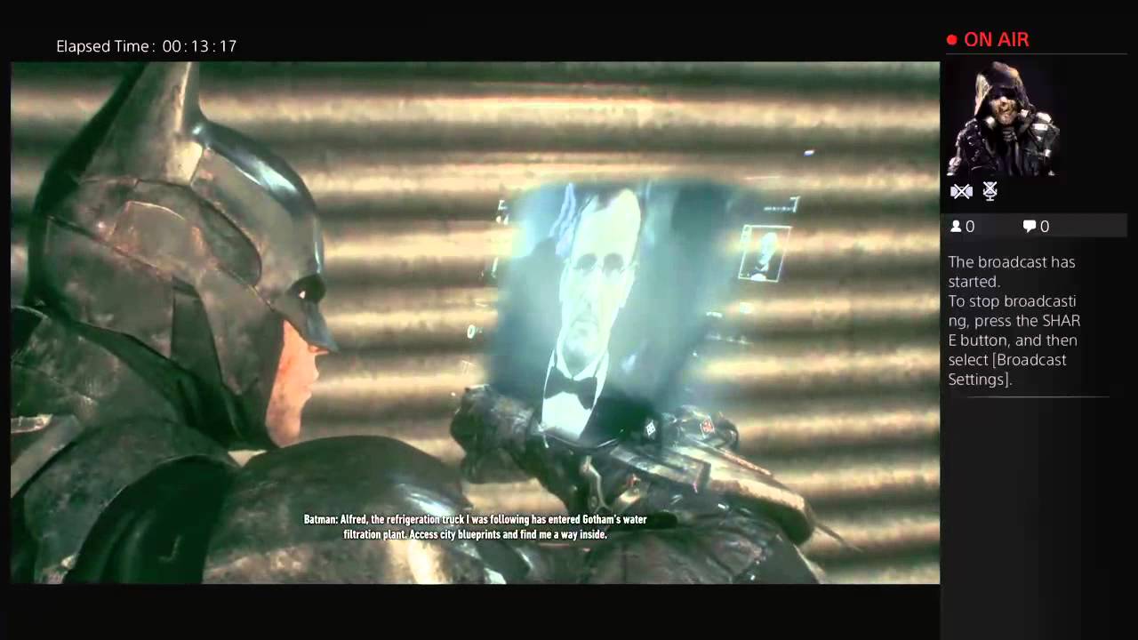 Batman Side missions, SUBSCRIBE