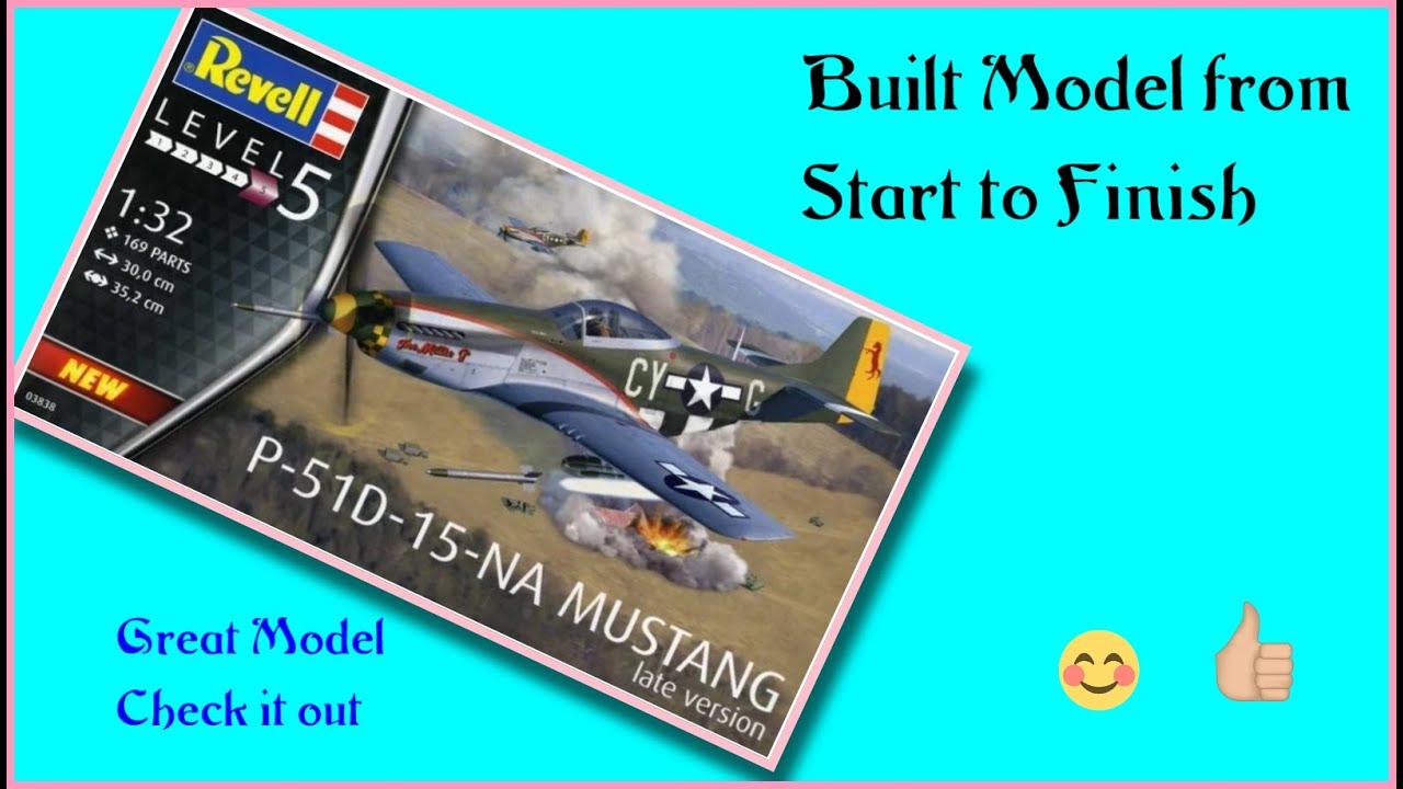 Revell 1/32nd North American P51-D Mustang Late version