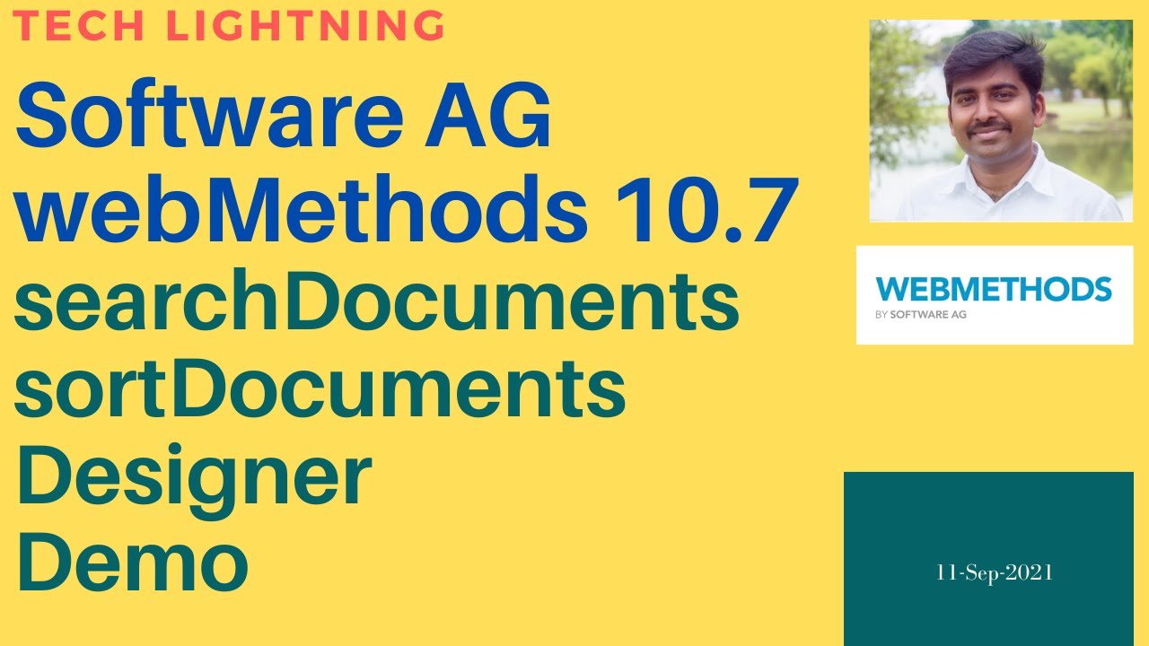 webMethods 10.7 | searchDocuments, SortDocuments в XML | Демонстрация конструктора webMethods | S...