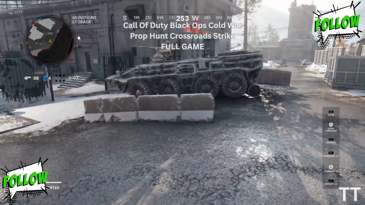 Call Of Duty Black Ops Cold War Prop Hunt Crossroads Strike [Tina Tormented] COD Gameplay