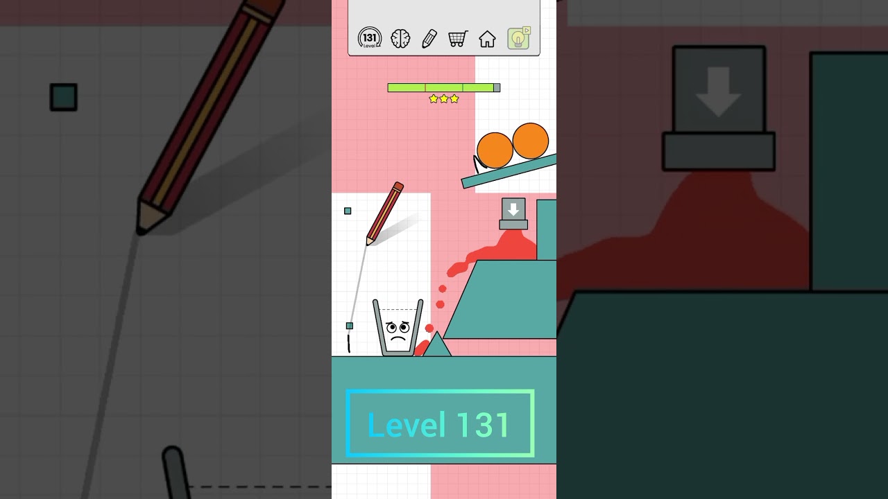 Happy glass level 131#gaming