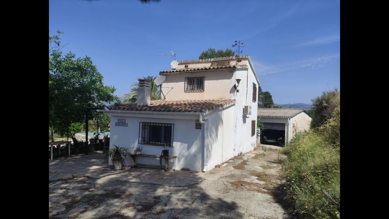 COUNTRY HOUSE FOR SALE IN BENILLUP WITH PANORAMIC VIEWS, HEATED POOL
