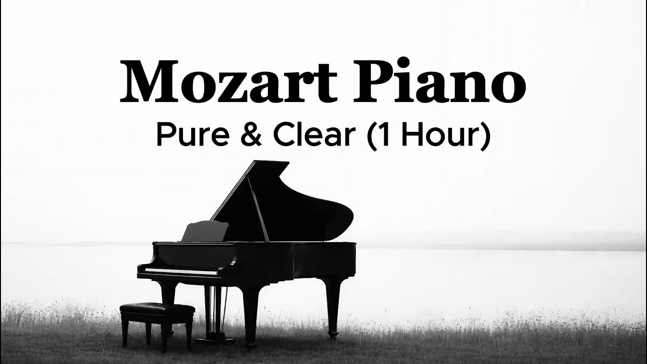 ✨ Фортепиано Моцарта — Чистота и Прозрачность (1 час) 🎹
