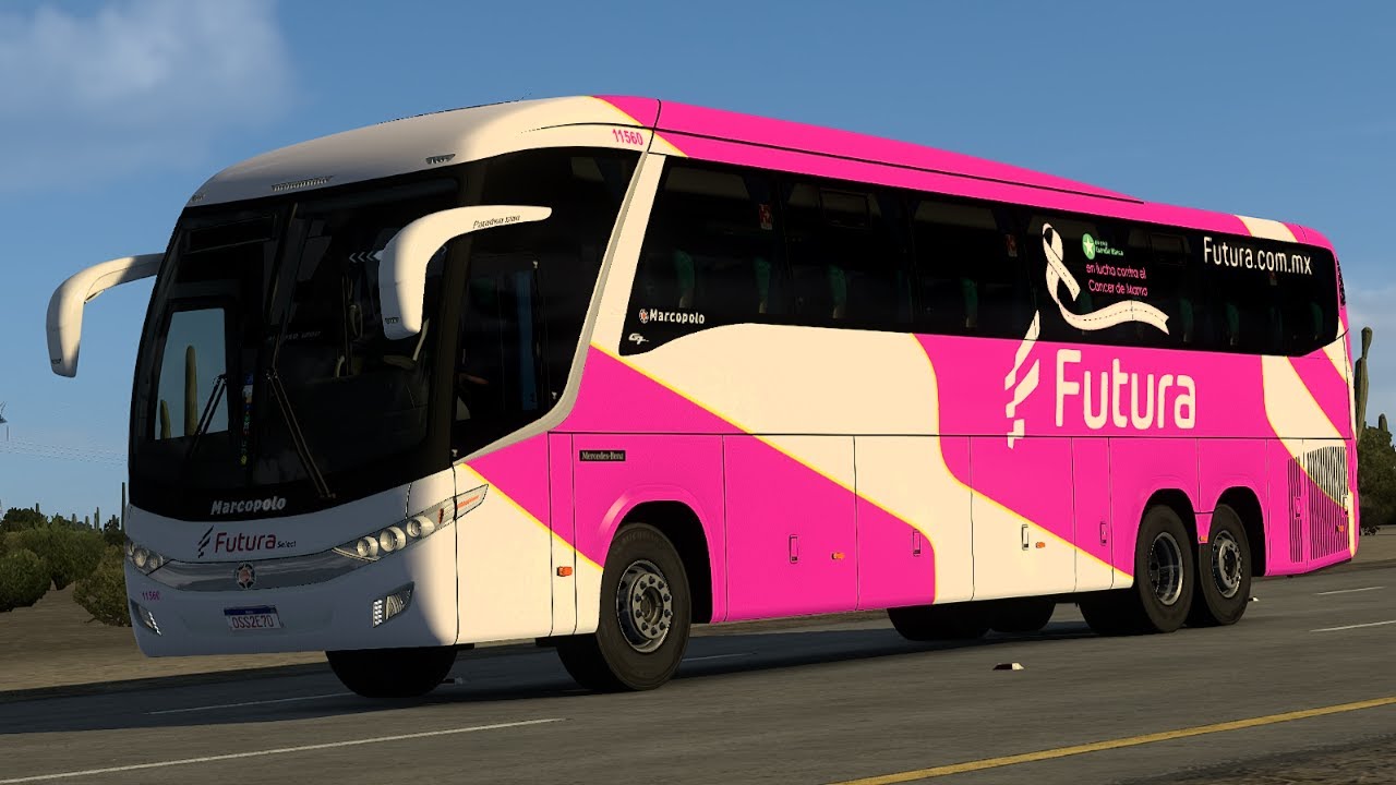 Marcopolo g7 1200 Paradiso-FUTURA (el lucha contra el cancer de MAMA