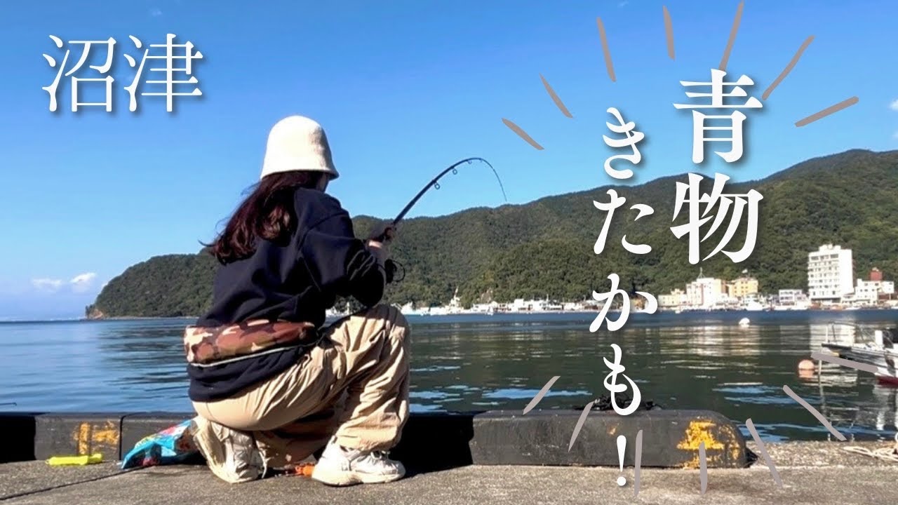 [沼津]静かな海、、わたしはまたコンパクトロッドで青物を狙う！！