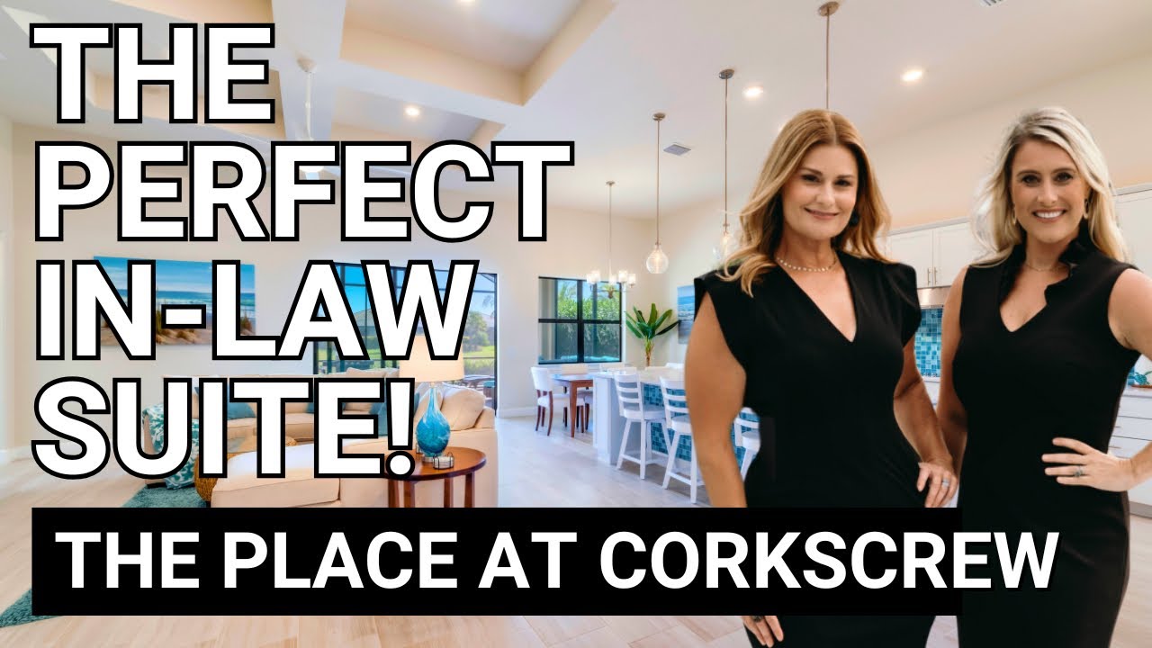 4 Bedroom SINGLE STORY HOME with the PERFECT IN-LAW SUITE! | The Place at Corkscrew | Estero, FL
