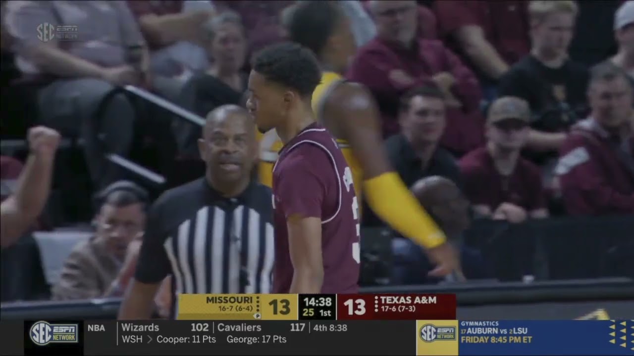 GAME 24: Texas A&M (17-6) vs Missouri (16-7) | 2-11-2026 | NCAA Men's Basketball