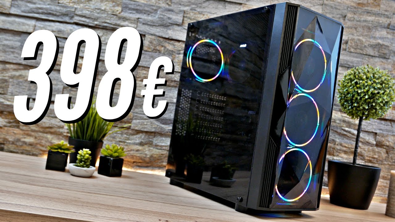 GAMING PC SA RYZEN 5 3400G U MS INDUSTRIAL PRISM KUĆIŠTU!