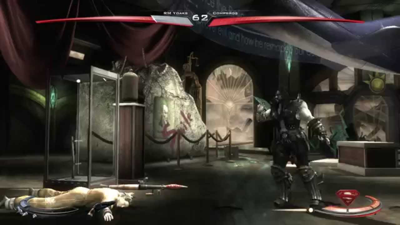 Injustice (360) Online Casuals: RM Yoaks (Lobo) vs. Compbros (Supes/Bane) - 1/20/15