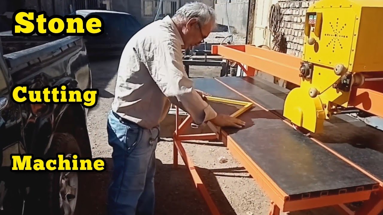 make stone cutting machine - how to make real stone cutting machine