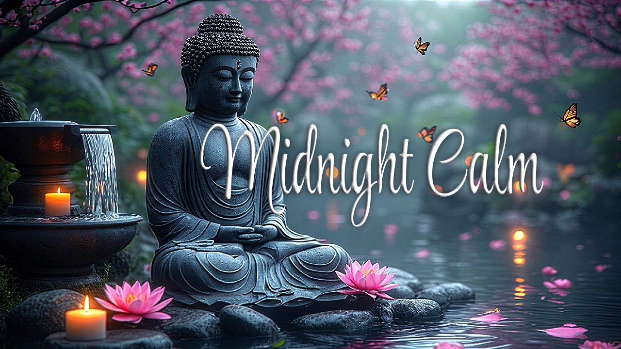 Midnight Buddha Calm 🌌 | Insomnia Relief & Quiet Sle
