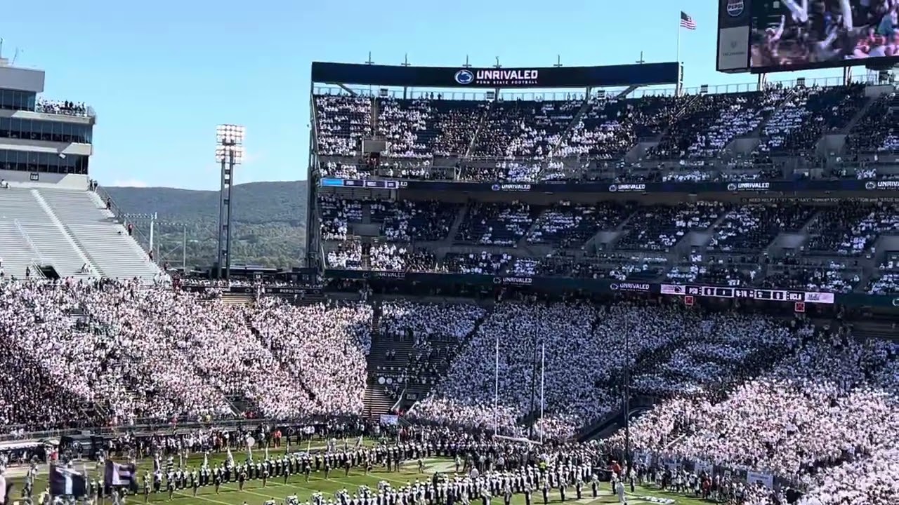 Best college cheer ever: We Are Penn State&hellip;Thank you&hellip;You&rsquo;re Welcome #collegelife #collegefootball