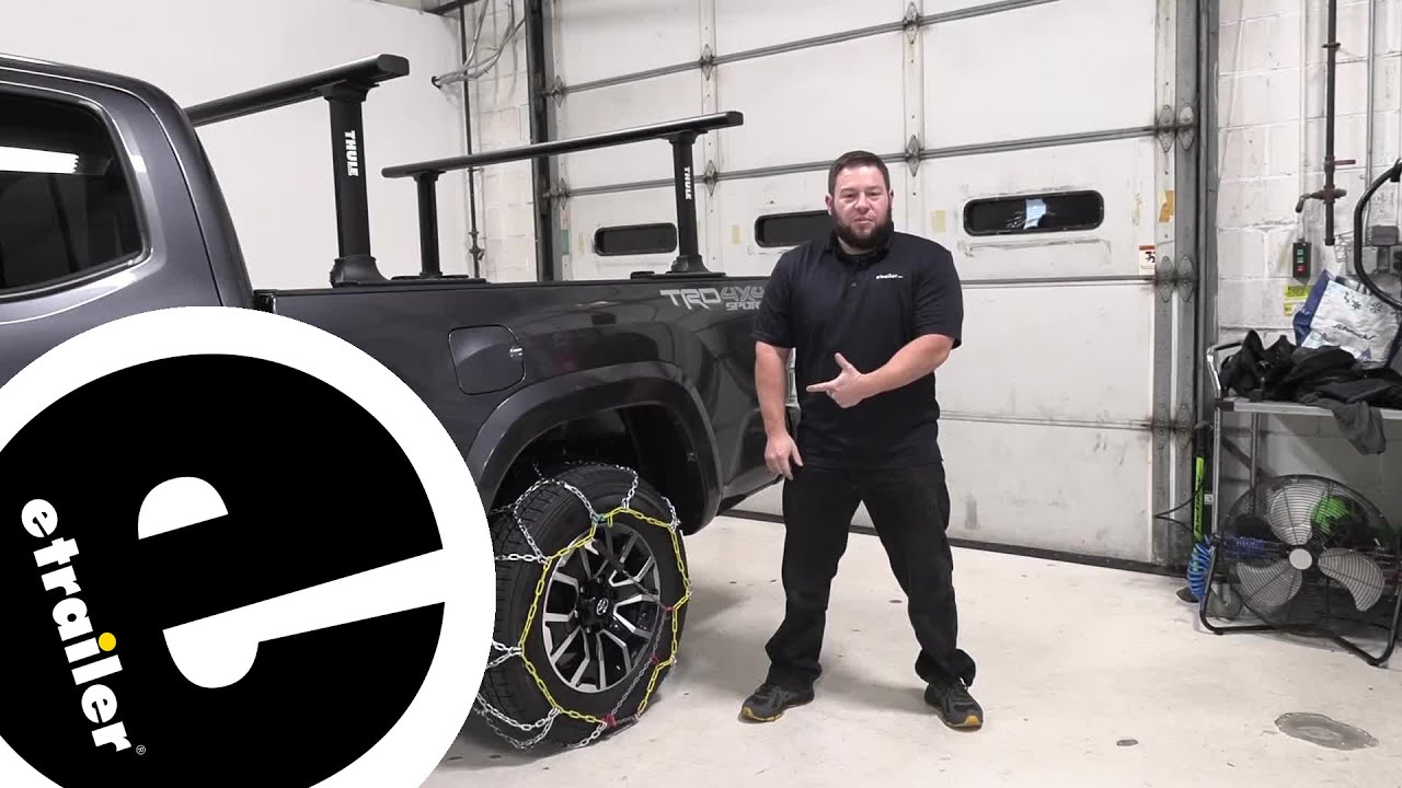 etrailer | Installing the Titan Chain Tire Chains on your 2021 Toyota Tacoma
