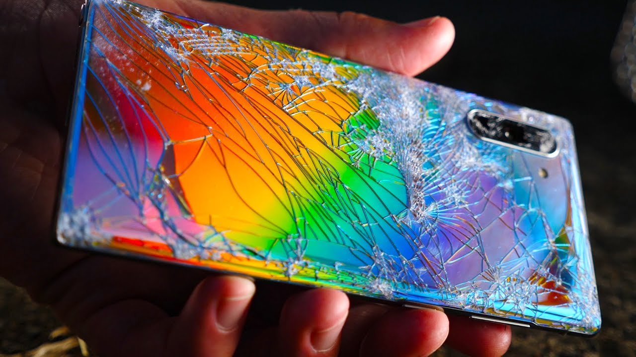 Galaxy Note 10 Drop Test! Shattering World's Most Beautiful Phone!