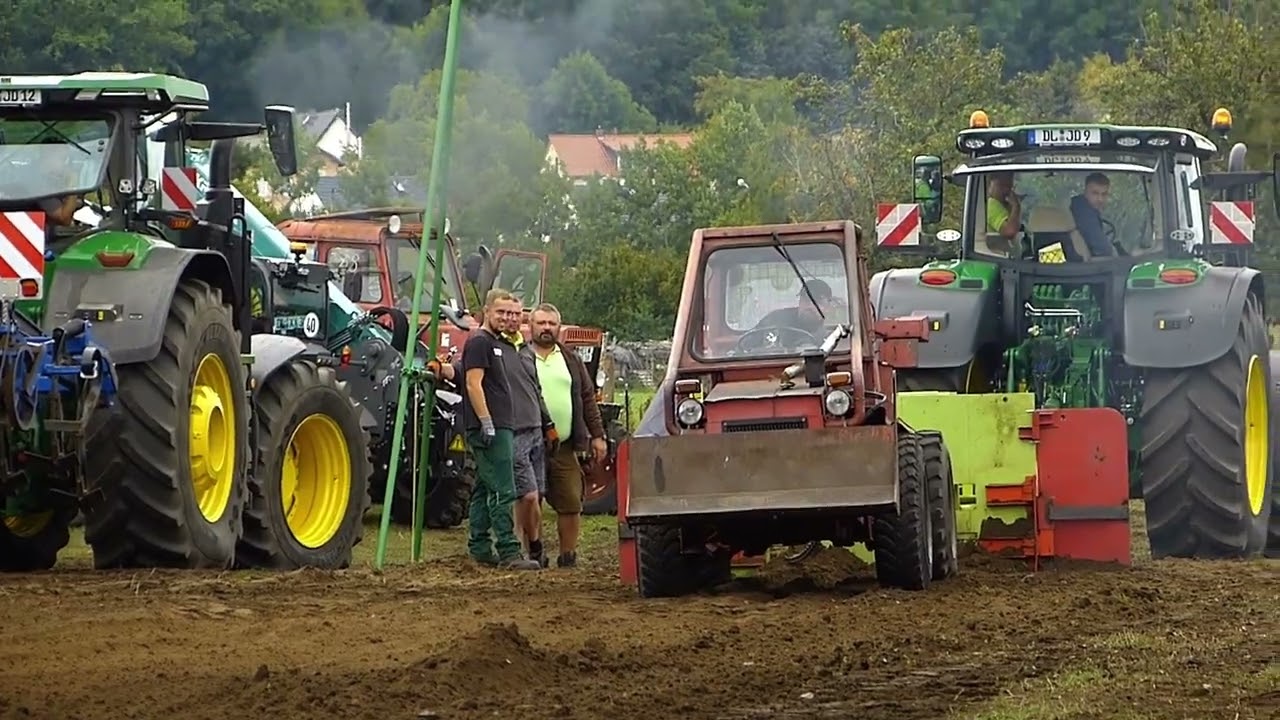 Ackerpulling in Niederau 2025, Wettkampf, 1. Teil