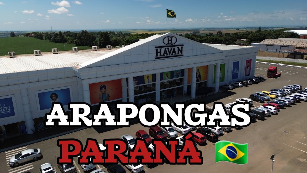 Voando Sobre a Havan dê Arapongas PR