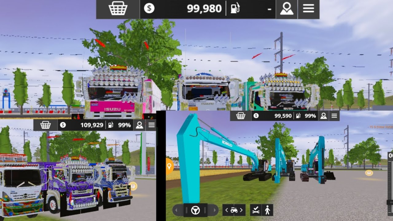 แจก Fs20 mod บ่อดินแมพไทยv4 รถเยอะ 2gb+