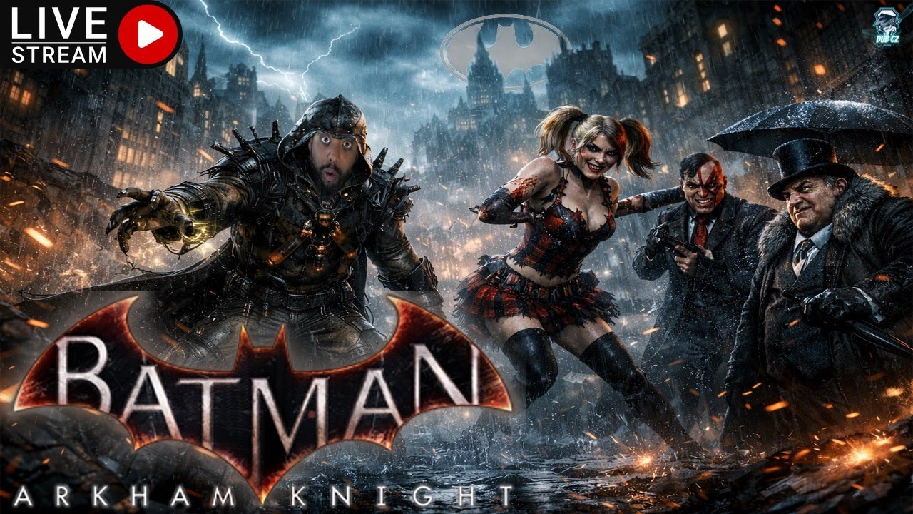 Batman: Arkham Knight LIVE – Stream 8 | Gotham Descends Into Chaos 🦇🔥 Full Gameplay