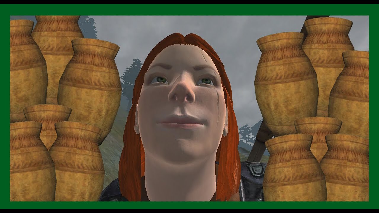Barbarian has an extremely bad day, but she doesn't care (TES:Oblivion)