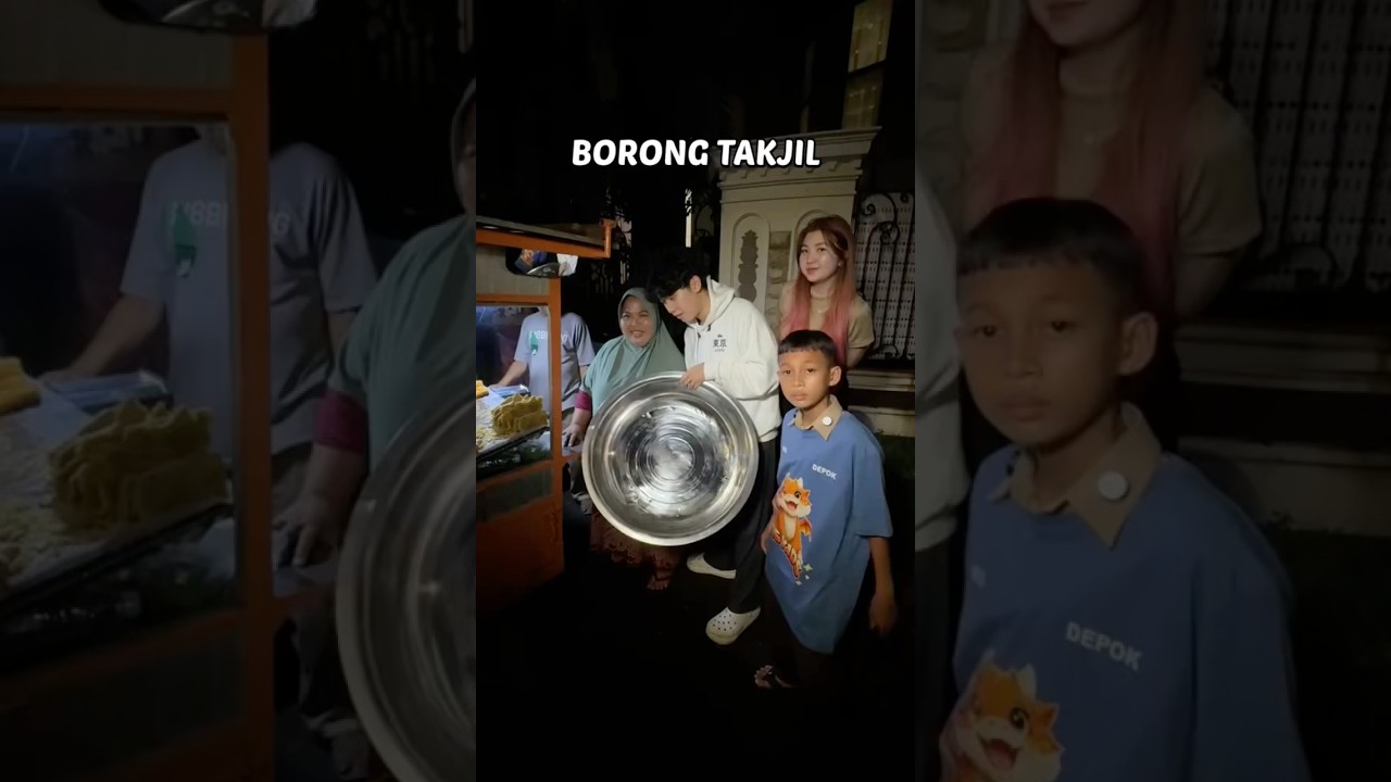 Borong Takjil Buat Lomba 1 Milyar Iben 🥰💐😍❤️ #vilmei #williesalim