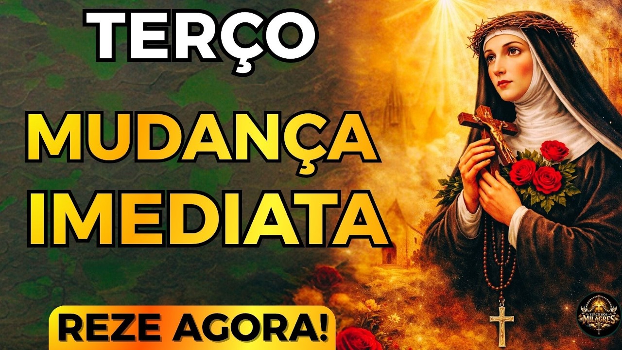📿Terço🙏REZE pelo Seu Milagre Agora com Santa Rita de Cassia!