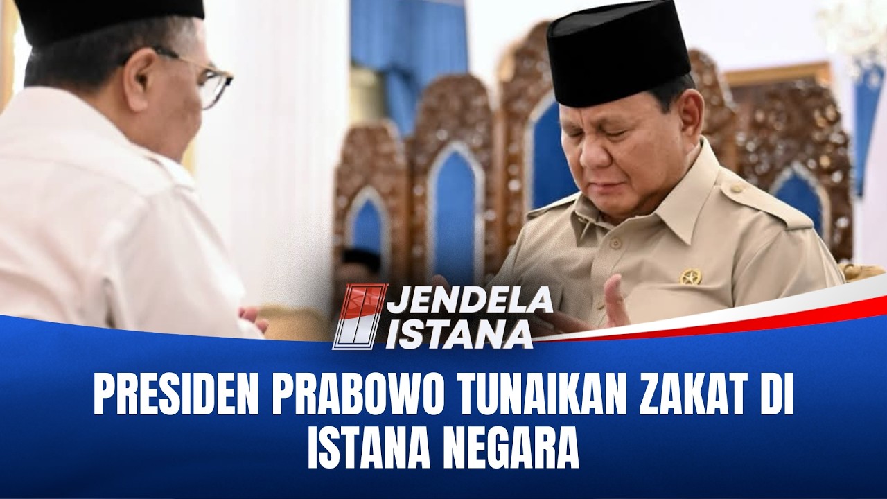 Presiden Prabowo Tunaikan Zakat Dalam Gerakan Nasional Indonesia Berzakat