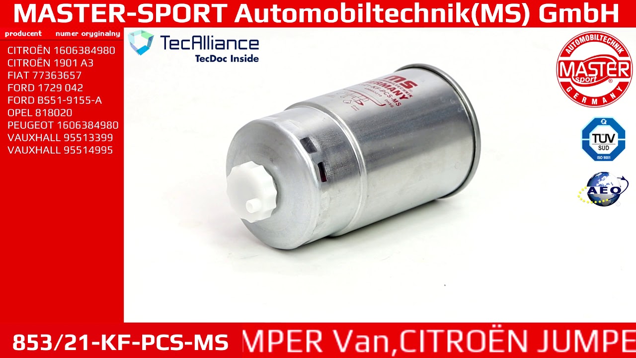 853 /21-KF-PCS-MS | FUEL FILTER l | Master-Sport-Automobiltechnik (MS) GmbH