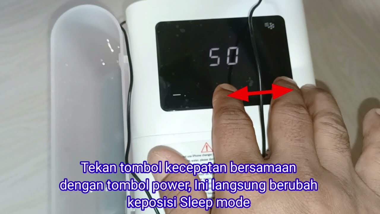 BEGINI CARA MICROHOO PERSONIL AIR COOLER MENDINGINKAN UDARA