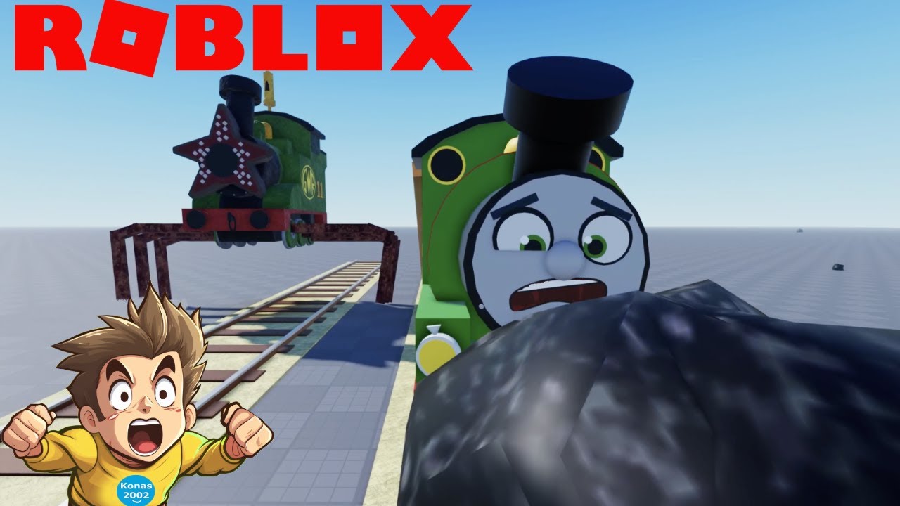AEG PERCY HITS THE SODOR FALLOUT ROCK  !   | Roblox Gameplay || Konas2002