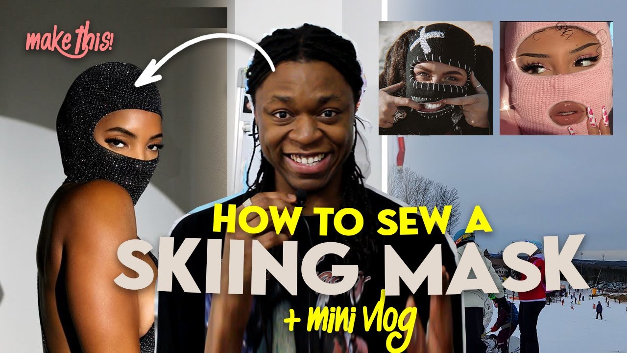 How To Sew A Balaclava or Ski Mask l Tutorial for beginners | Free Pattern in description