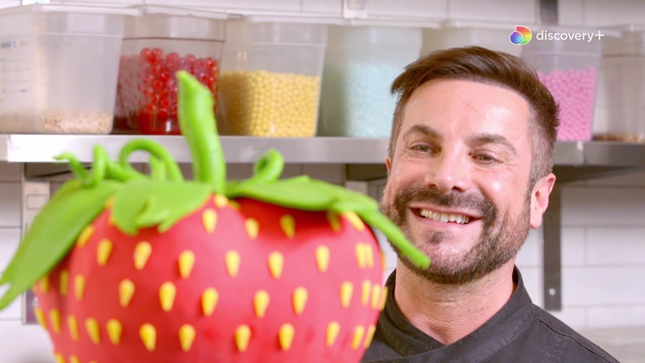 TORTA ARTISTICA: IL GIARDINO DI FRAGOLE | La Dolce Bottega di Renato