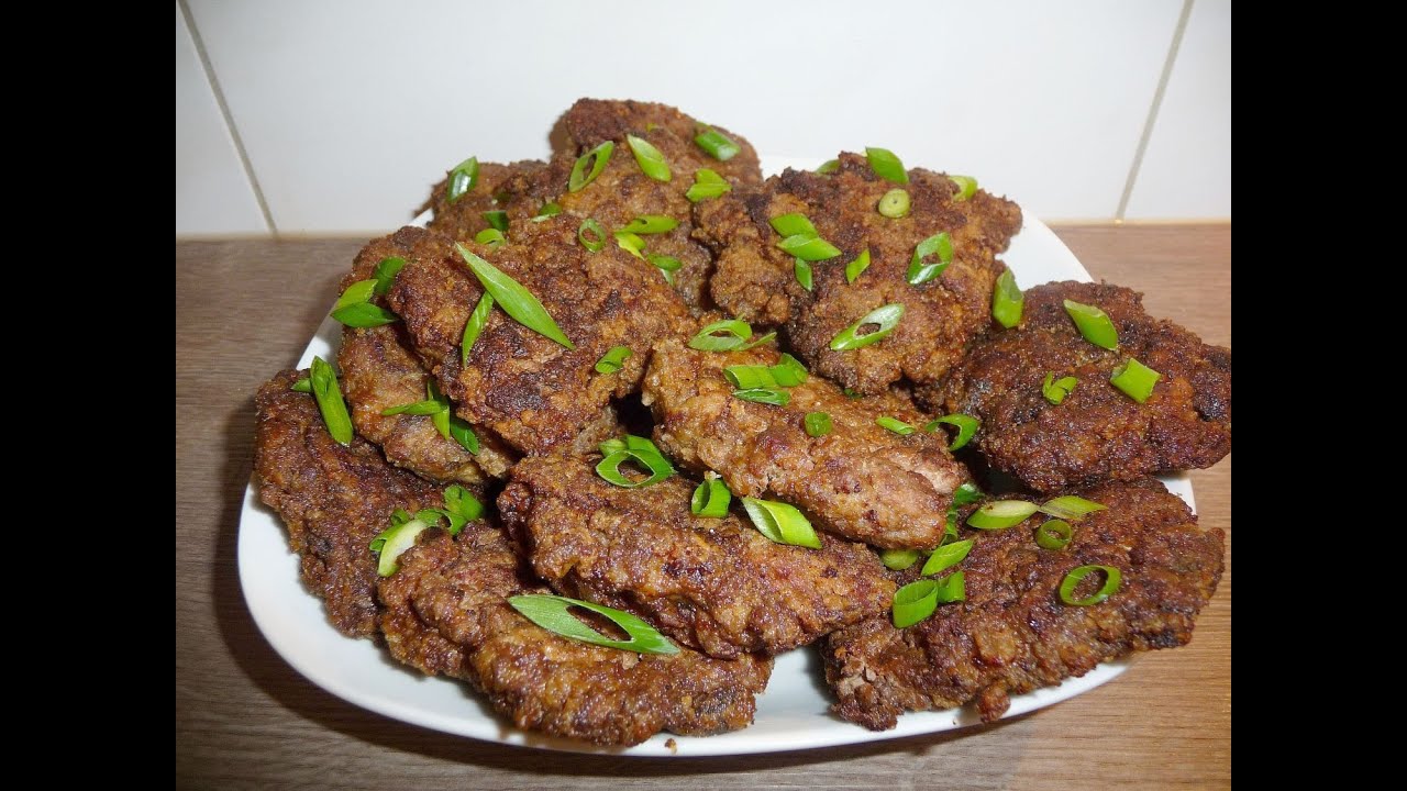 Очень вкусные оладушки из куриной печени