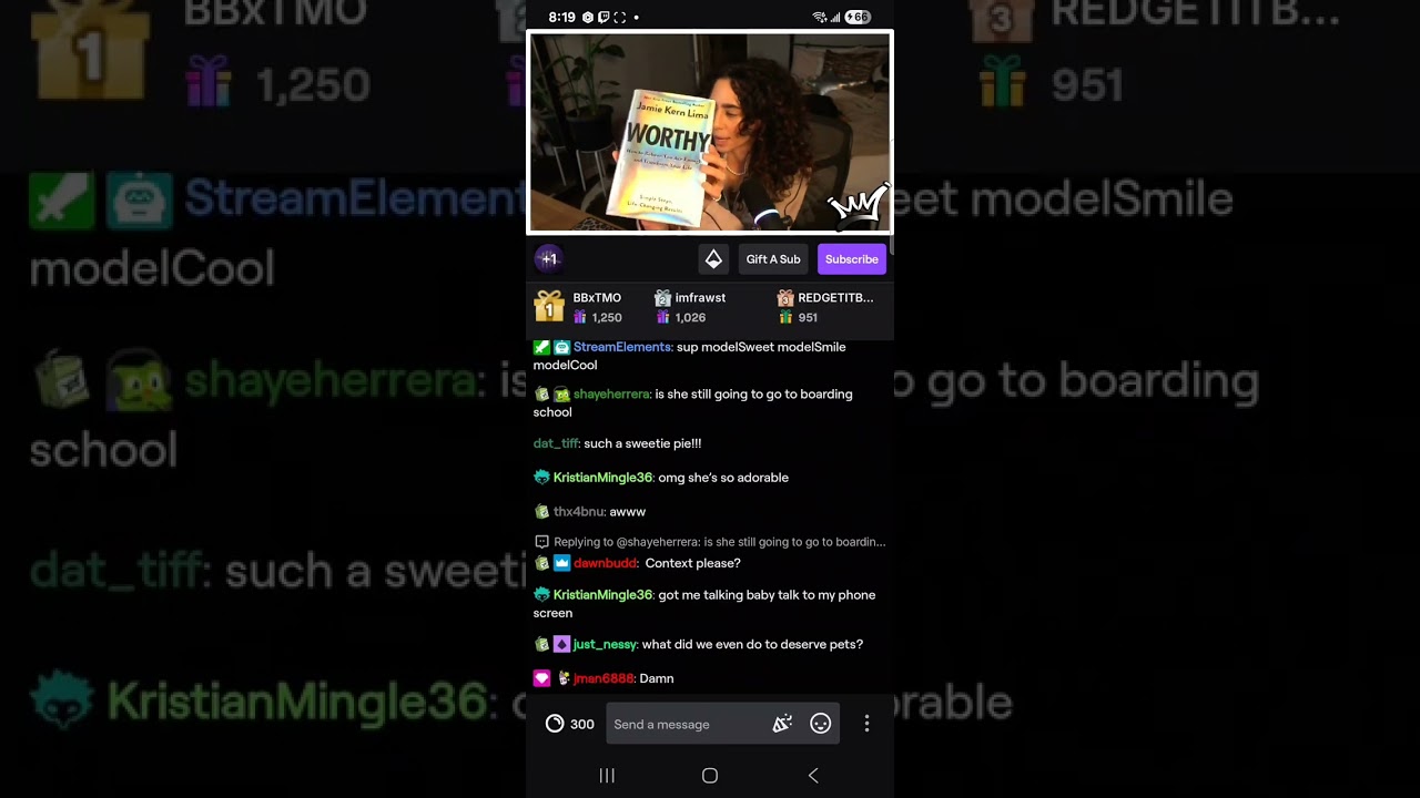 Morgan's twitch live- hot mess(emphasis on hot). 26/01/26 (with chat) 👀👇