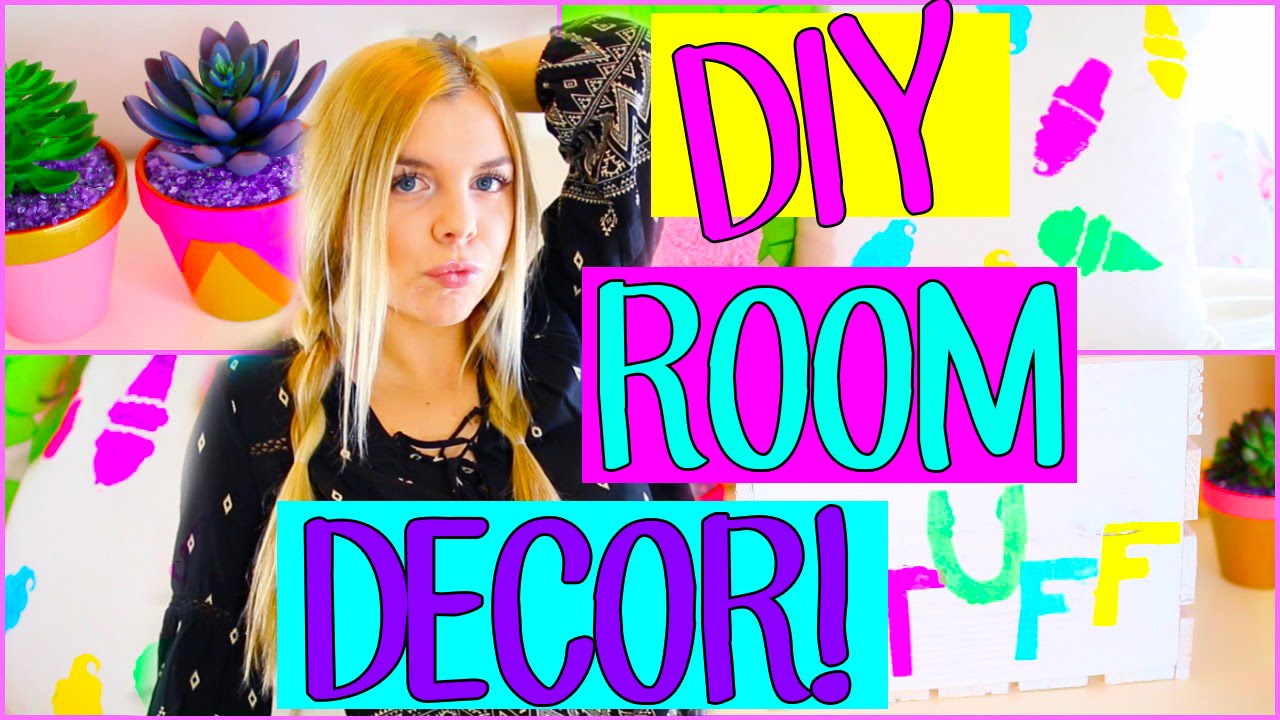 DIY Spring Room Decor! Tumblr Inspired!